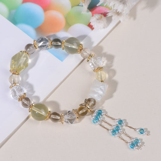 [103]Citrine Bracelet For Women & Girls